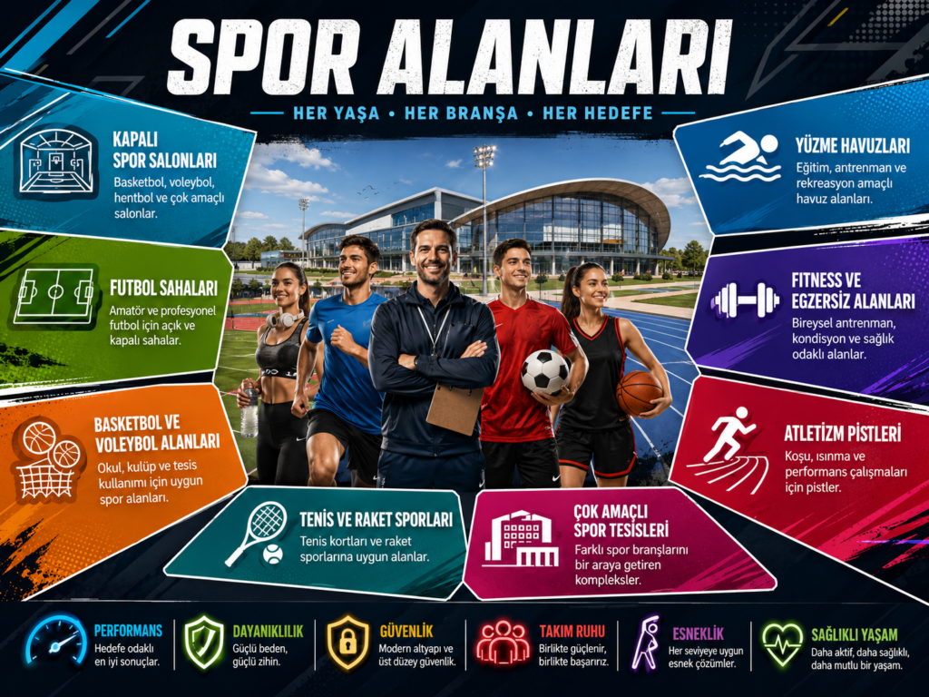 spor alanları